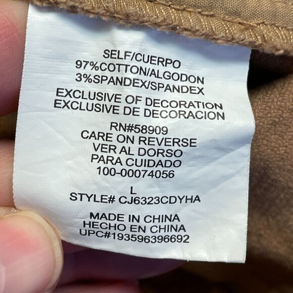 Copper Key Academia Preppy Corduroy Mini Skirt Size L Neutral Western Boho - Picture 10 of 11